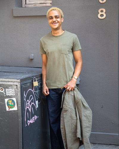 Indigofera Wilson Pocket Tee - Sicilian Green - Standard & Strange