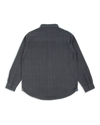 Indi + Ash Ames Workshirt - Handwoven Iron/Indigo Denim - Standard & Strange
