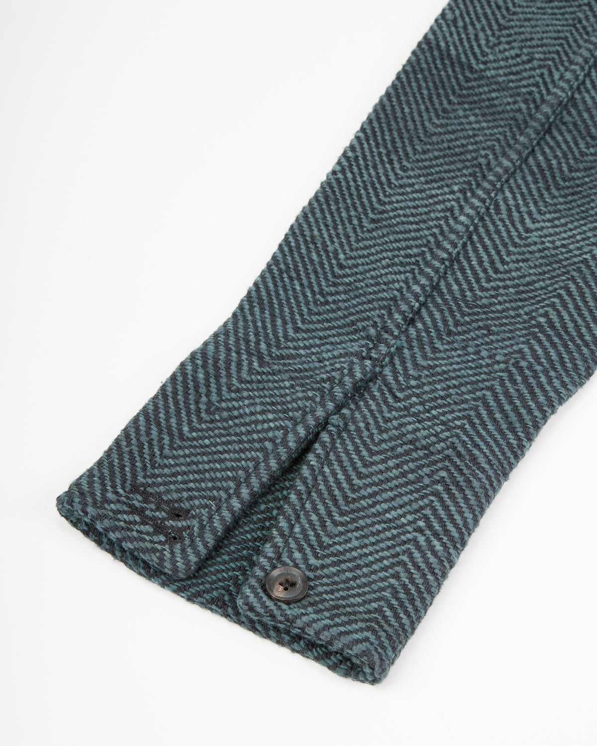 Indi + Ash Study Jacket - Handspun Midnight Teal/Iron Black HB - Standard & Strange