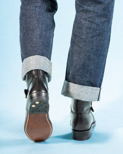 The Real McCoy's Buco Narrow Engineer Boots - Buttock - Standard & Strange