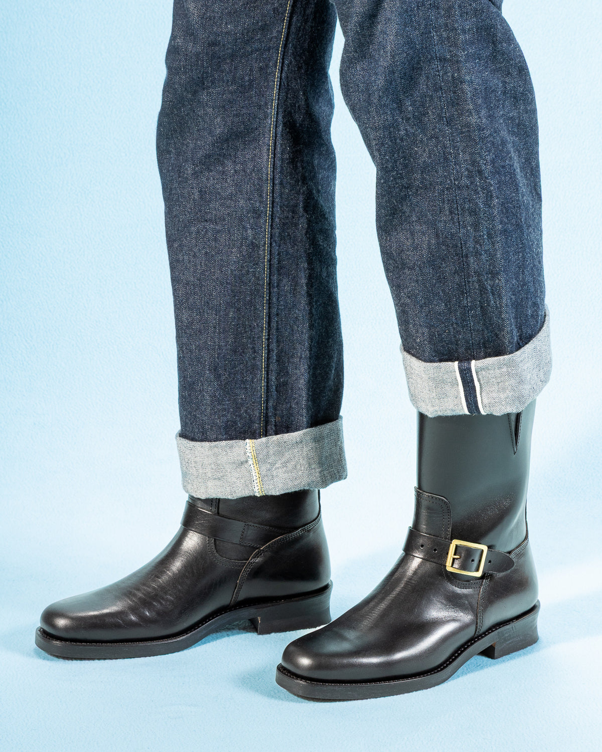 The Real McCoy's Buco Narrow Engineer Boots - Buttock - Standard & Strange