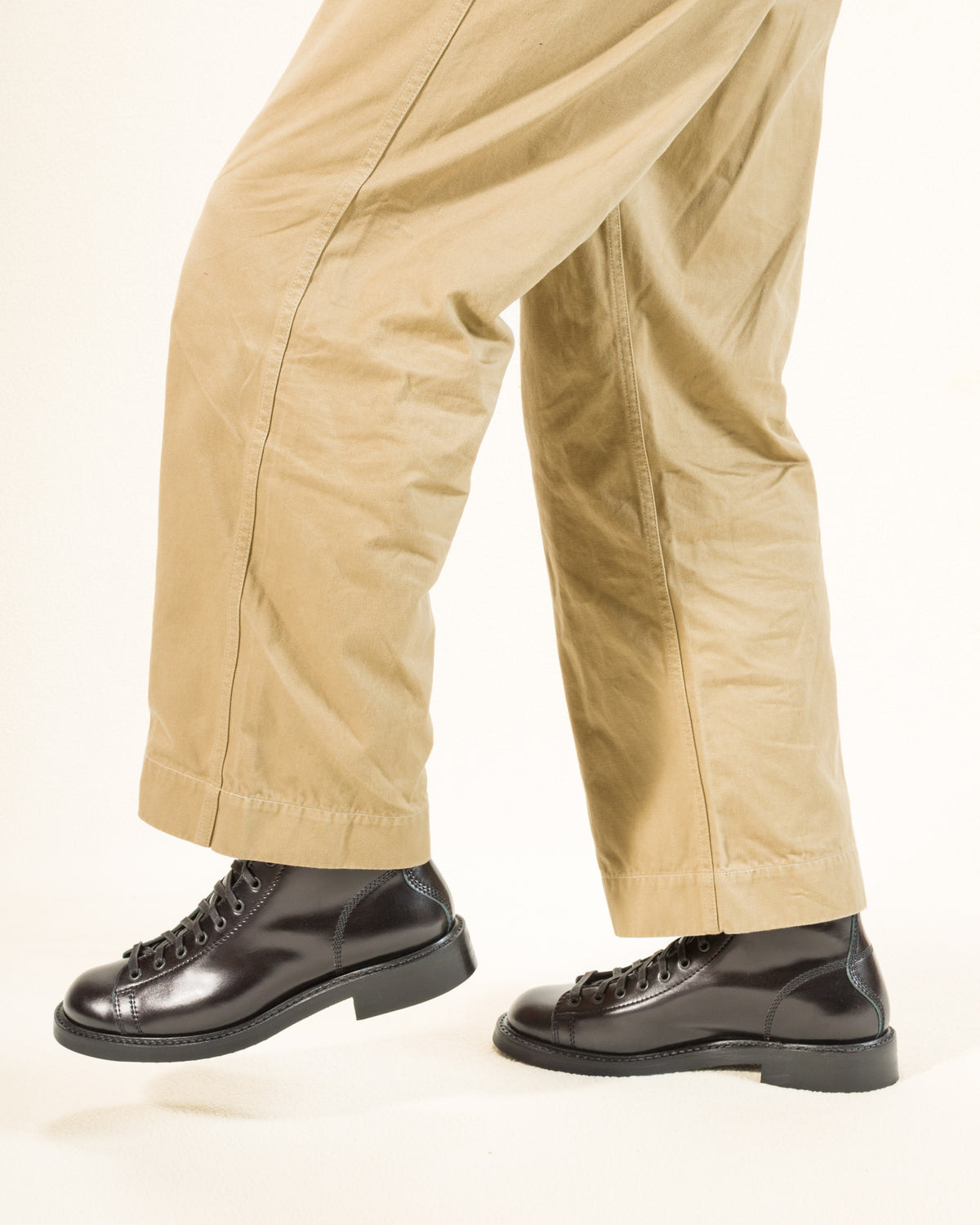 John Lofgren Monkey Boots - Black Ops Shinki Shell Cordovan - Standard & Strange