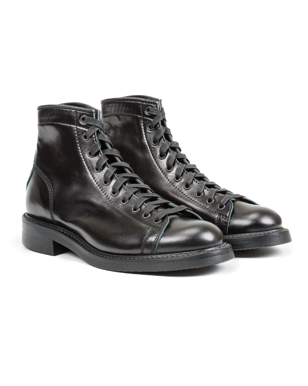 John Lofgren Monkey Boots - Black Ops Shinki Shell Cordovan - Standard & Strange