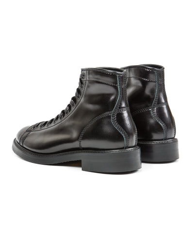 John Lofgren Monkey Boots - Black Ops Shinki Shell Cordovan - Standard & Strange