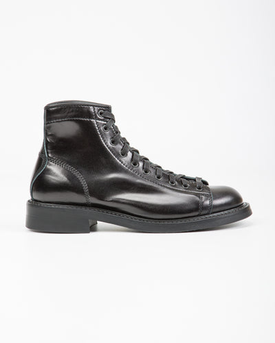 John Lofgren Monkey Boots - Black Ops Shinki Shell Cordovan - Standard & Strange