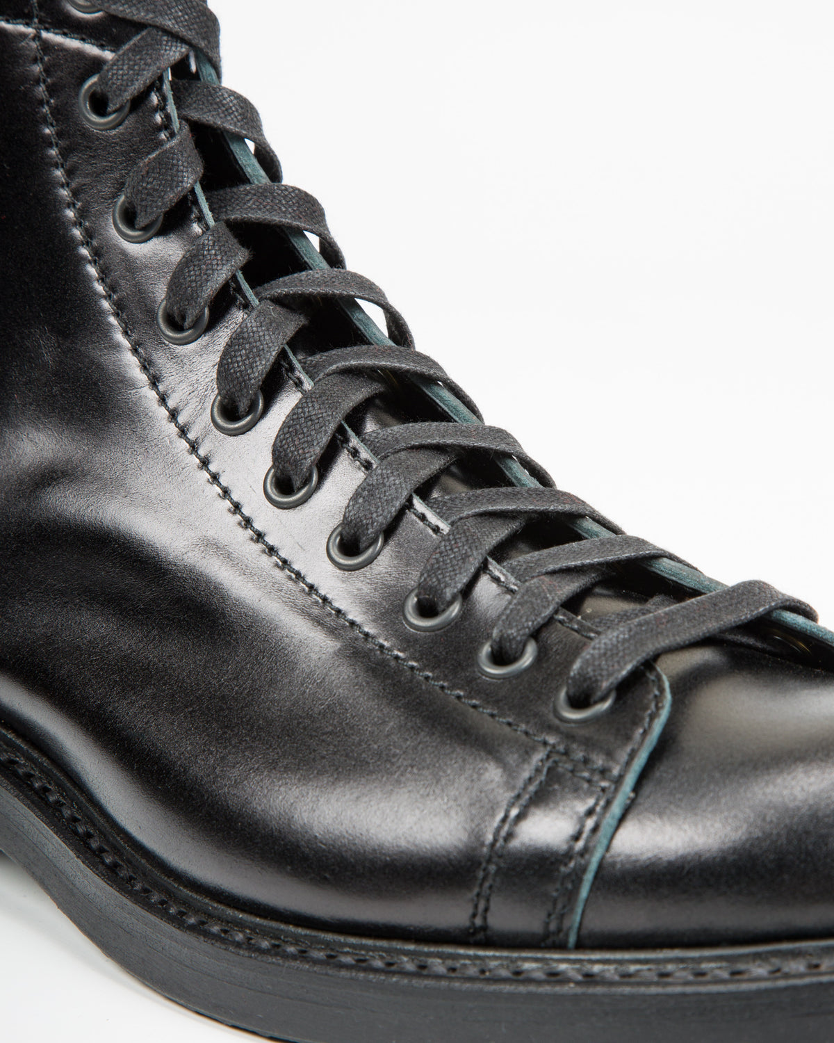 John Lofgren Monkey Boots - Black Ops Shinki Shell Cordovan - Standard & Strange