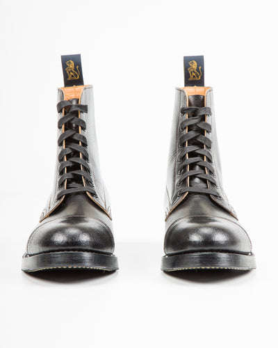 John Lofgren Montgomery Boots - Black Horween Leather SHF - Standard & Strange
