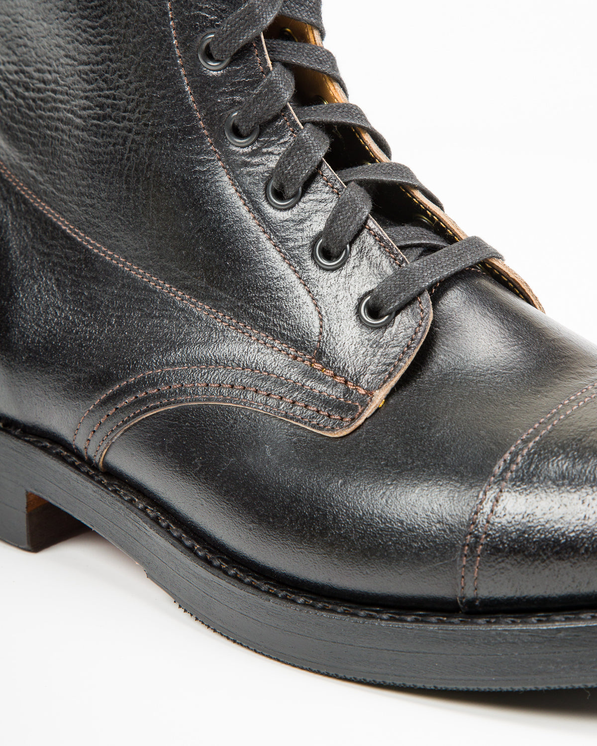 John Lofgren Montgomery Boots - Black Horween Leather SHF - Standard & Strange