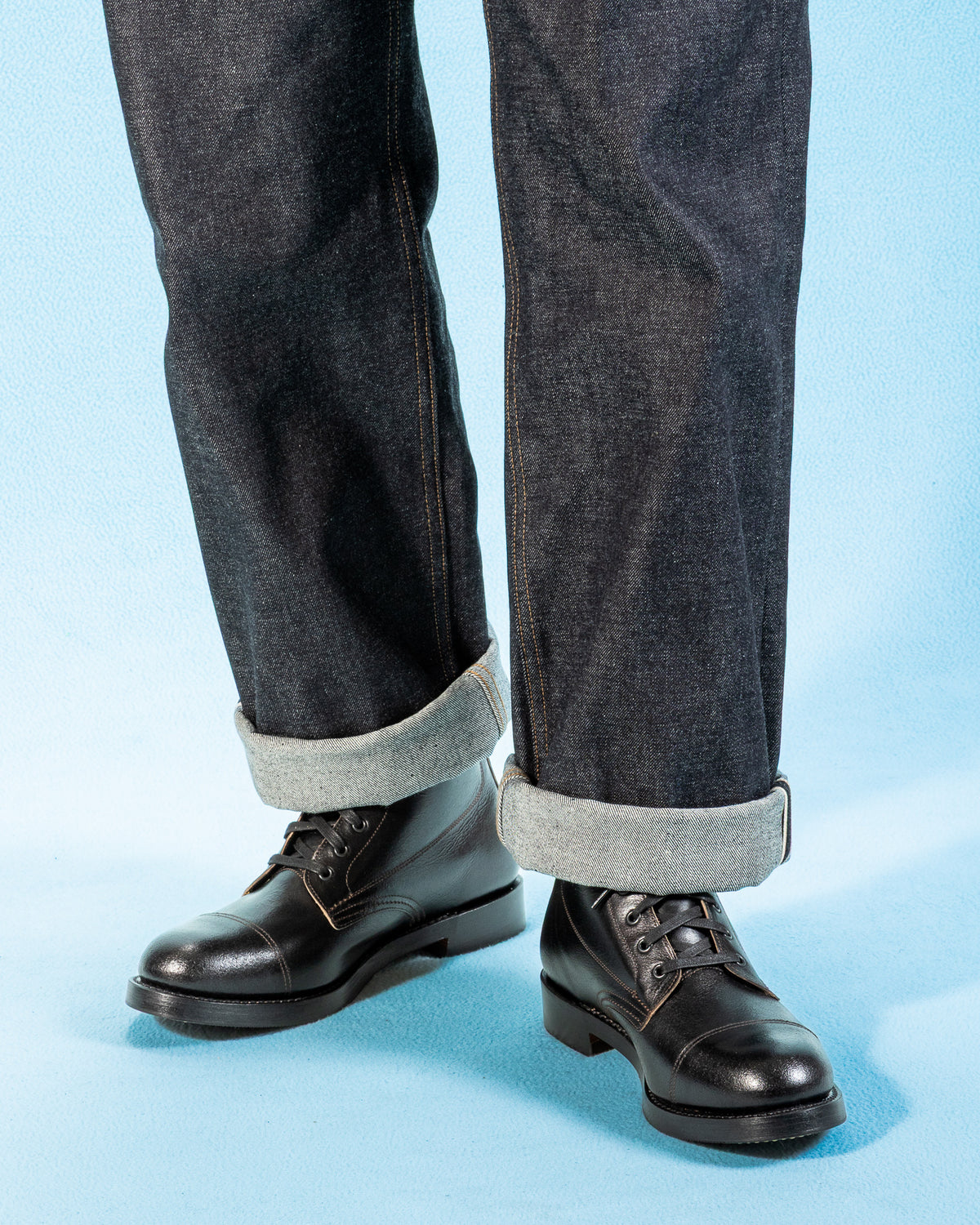 John Lofgren Montgomery Boots - Black Horween Leather SHF - Standard & Strange