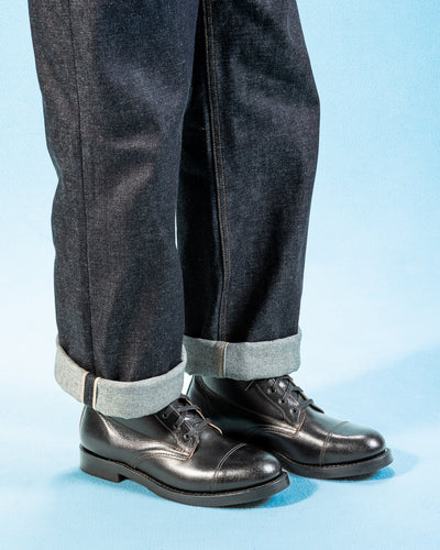 John Lofgren Montgomery Boots - Black Horween Leather SHF - Standard & Strange