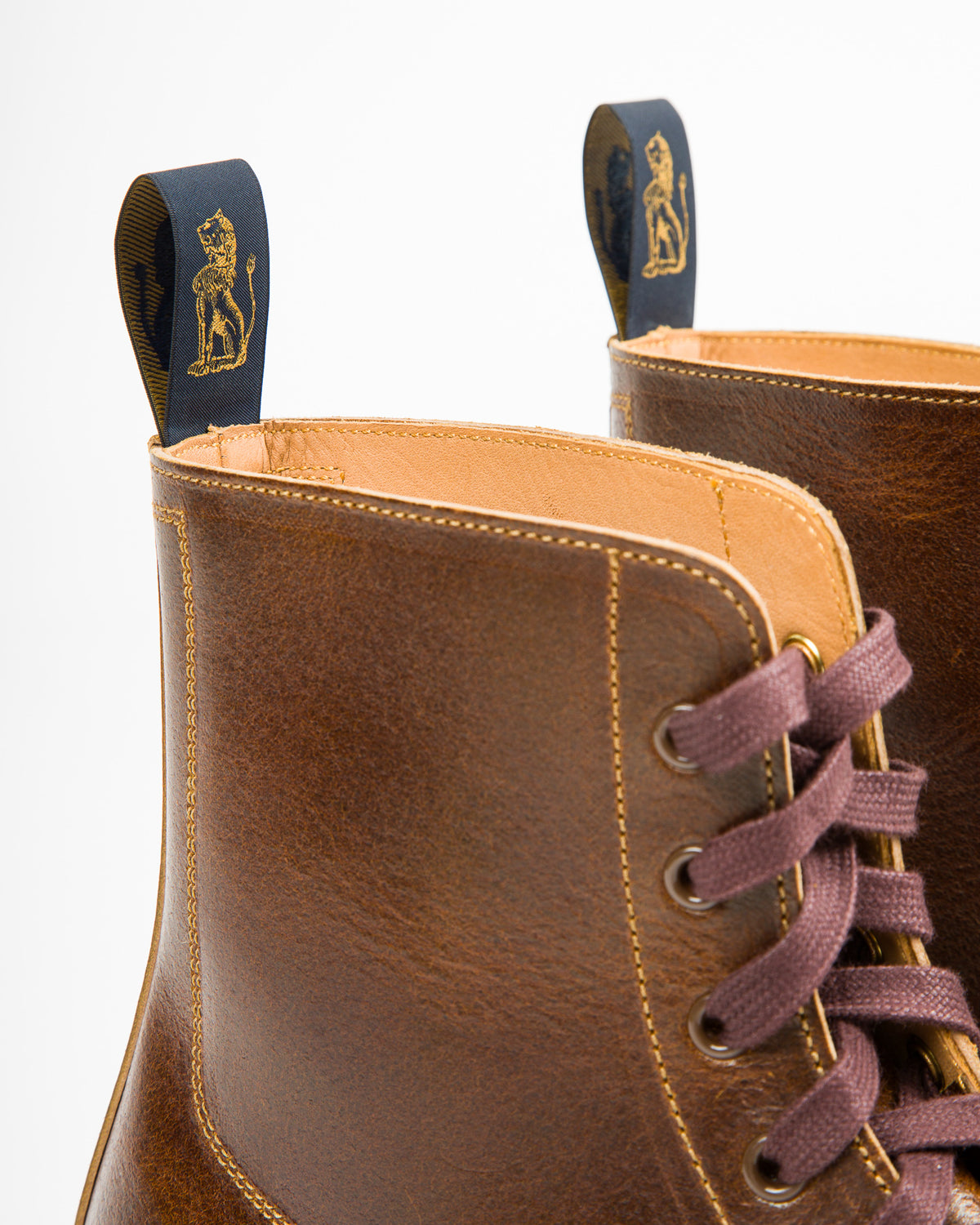 John Lofgren Montgomery Boots - Havana Horween Leather SHF - Standard & Strange