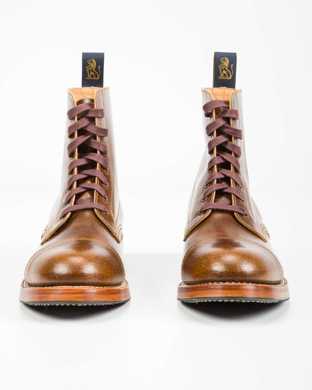 John Lofgren Montgomery Boots - Havana Horween Leather SHF - Standard & Strange