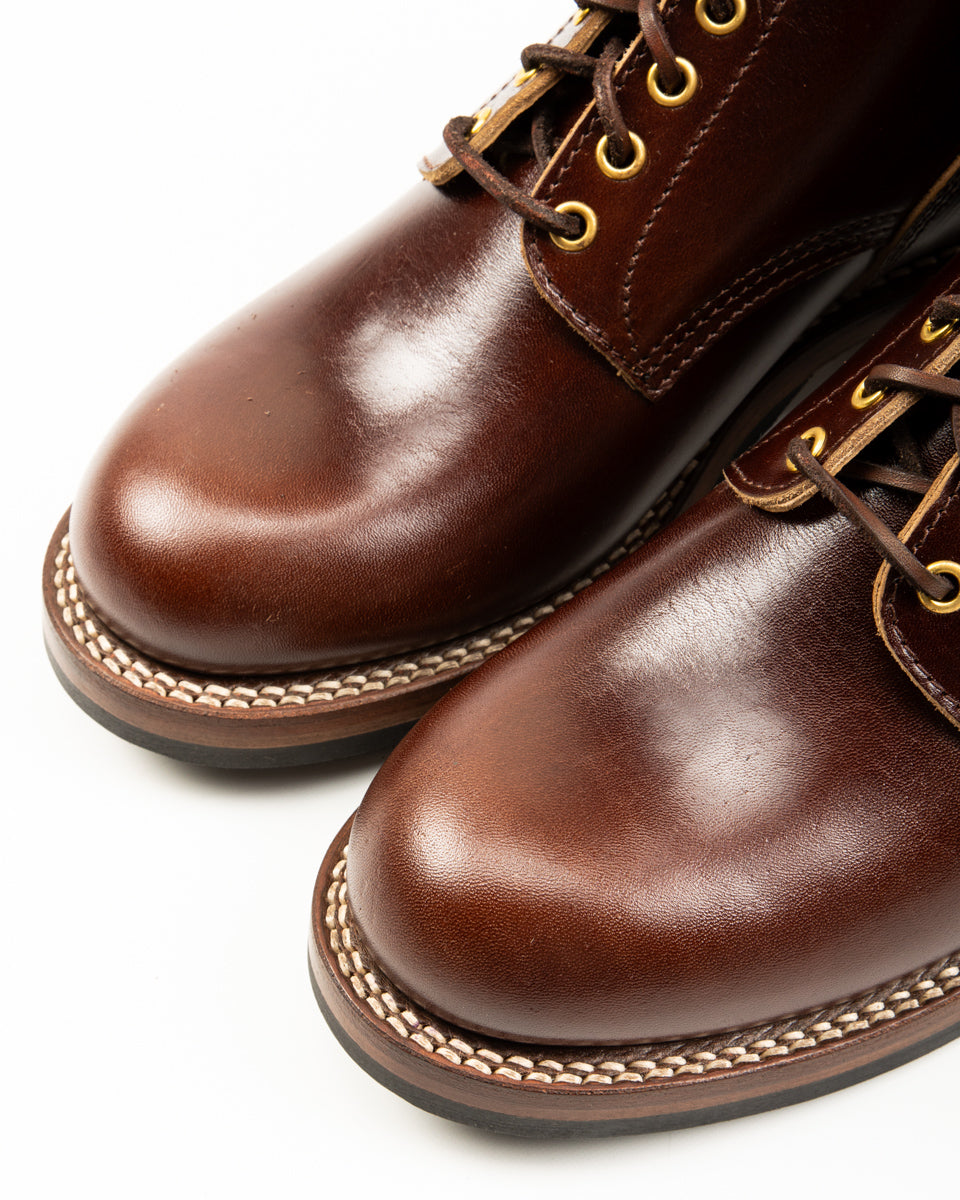 John Lofgren Steel Gang Boots - Dark Brown Shinki Horsebutt - Standard & Strange