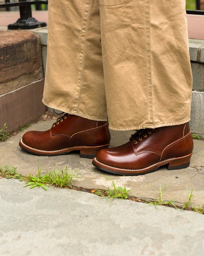 John Lofgren Steel Gang Boots - Dark Brown Shinki Horsebutt - Standard & Strange