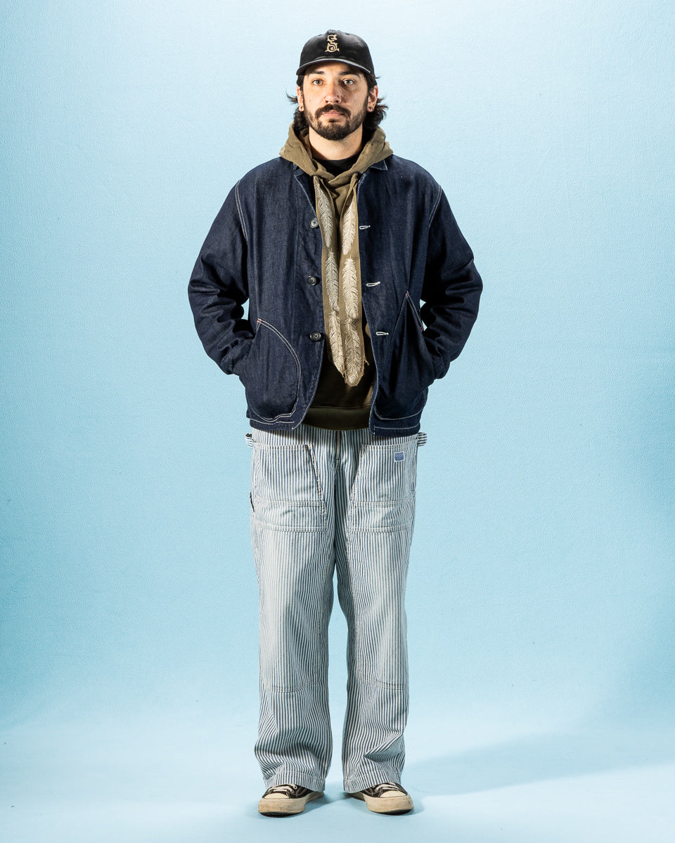 Kapital 11.5ozDenim x 8ozDenim RINGOMAN Coverall - IDG - Standard & Strange