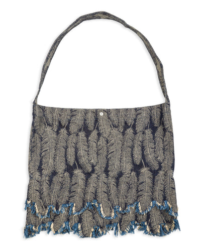 Kapital 12oz MAGPIE Denim MEDICINE Bag(L) - Dark - Standard & Strange