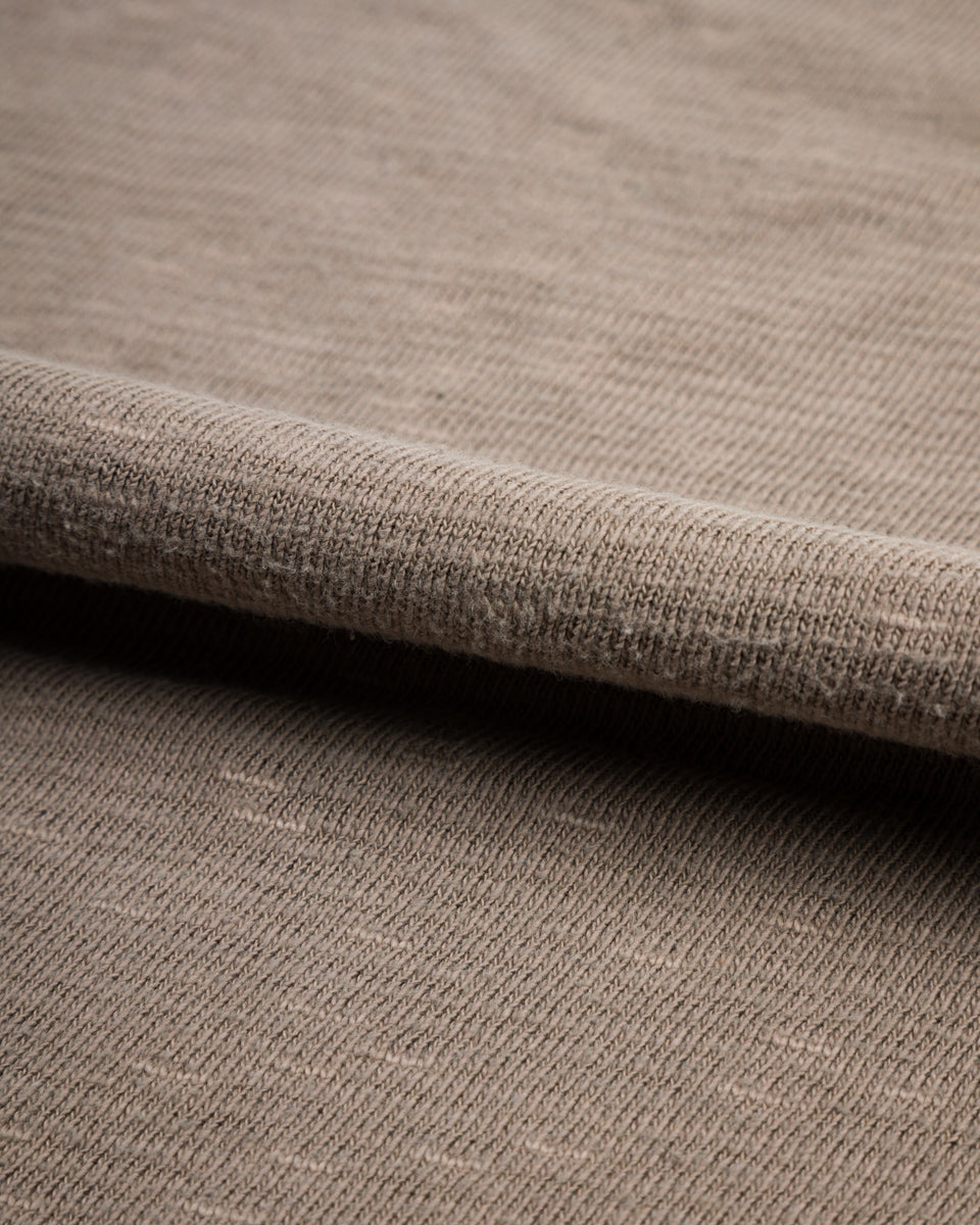 Kapital AMUSE Knit Pocket Long Sleeve T - Charcoal - Standard & Strange