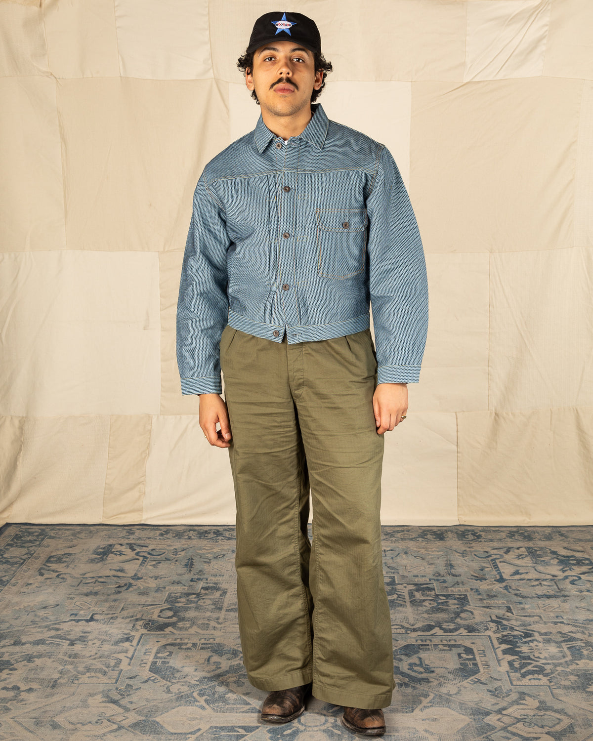 Kapital CENTURY DENIM No.3-S+A 1ST JKT - Standard & Strange