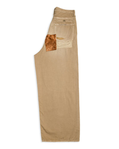 Kapital KATSURAGI PORT Baggy Pants(Champetre Remake) - Beige - Standard & Strange