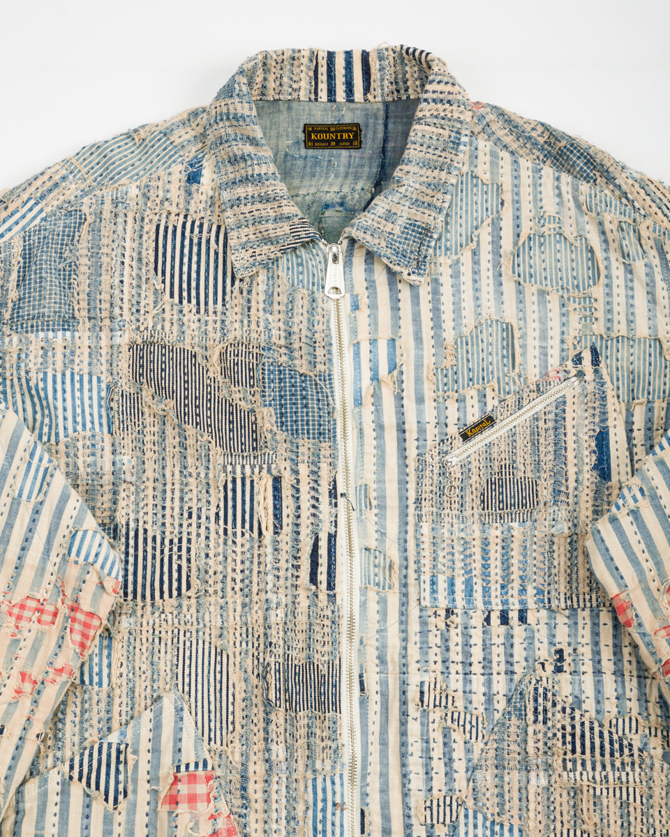 Kapital LIBERTY-BORO ZIP UP Blouson - Hickoree - Standard & Strange
