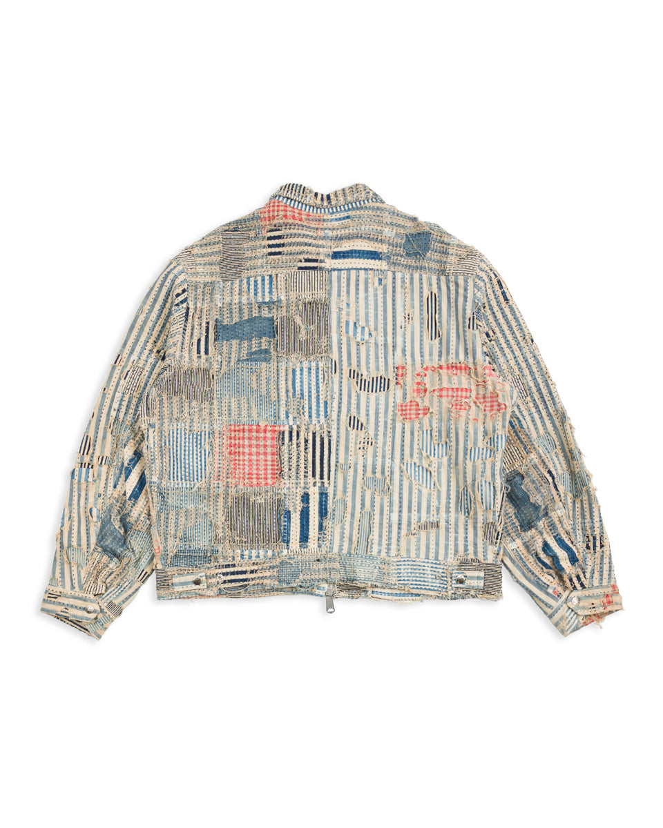 Kapital LIBERTY-BORO ZIP UP Blouson - Hickoree - Standard & Strange