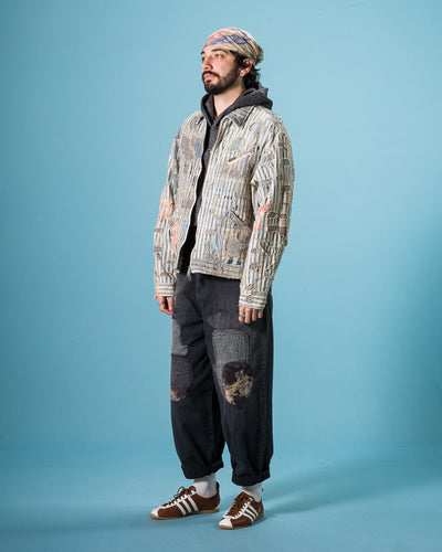 Kapital LIBERTY-BORO ZIP UP Blouson - Hickoree - Standard & Strange