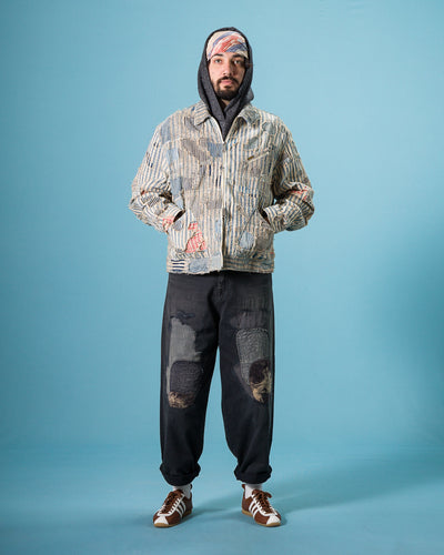 Kapital LIBERTY-BORO ZIP UP Blouson - Hickoree - Standard & Strange