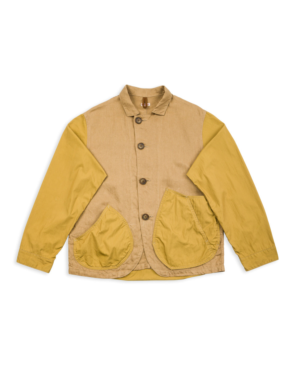 Kapital Linen Chino Cloth x Gabardine RINGOMAN Coverall - Beige - Standard & Strange
