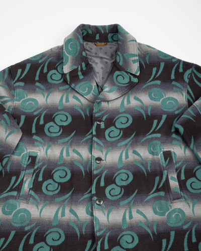 Kapital Napping Cotton PUEBLO VOLTEX CAVALIER Coat - Gray - Standard & Strange