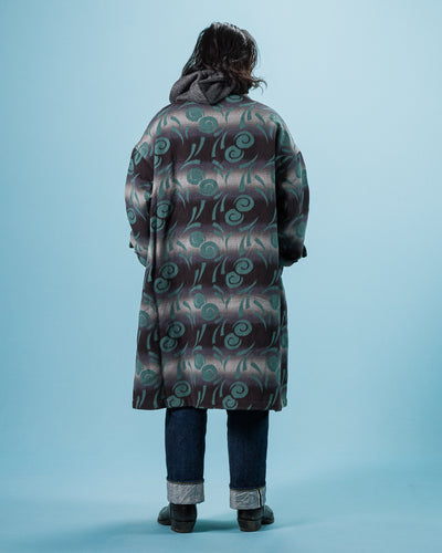 Kapital Napping Cotton PUEBLO VOLTEX CAVALIER Coat - Gray - Standard & Strange