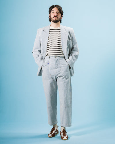 Kapital Seersucker LUMBER SUIT Pants - Sax - Standard & Strange