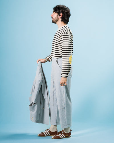 Kapital Seersucker LUMBER SUIT Pants - Sax - Standard & Strange