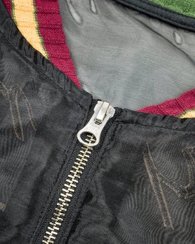 Kapital Sheer Pearl Souvenir JKT (RAIN SKULL) - Black - Standard & Strange