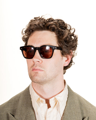 Lowercase Eyewear Dix Sunglass - Black - Standard & Strange