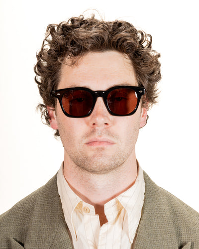 Lowercase Eyewear Dix Sunglass - Black - Standard & Strange