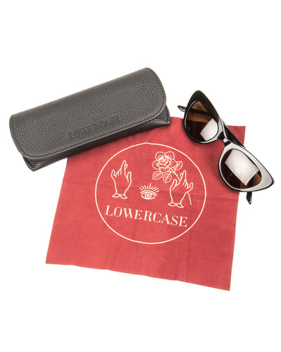 Lowercase Eyewear Steeplechase Sunglass - Black - Standard & Strange