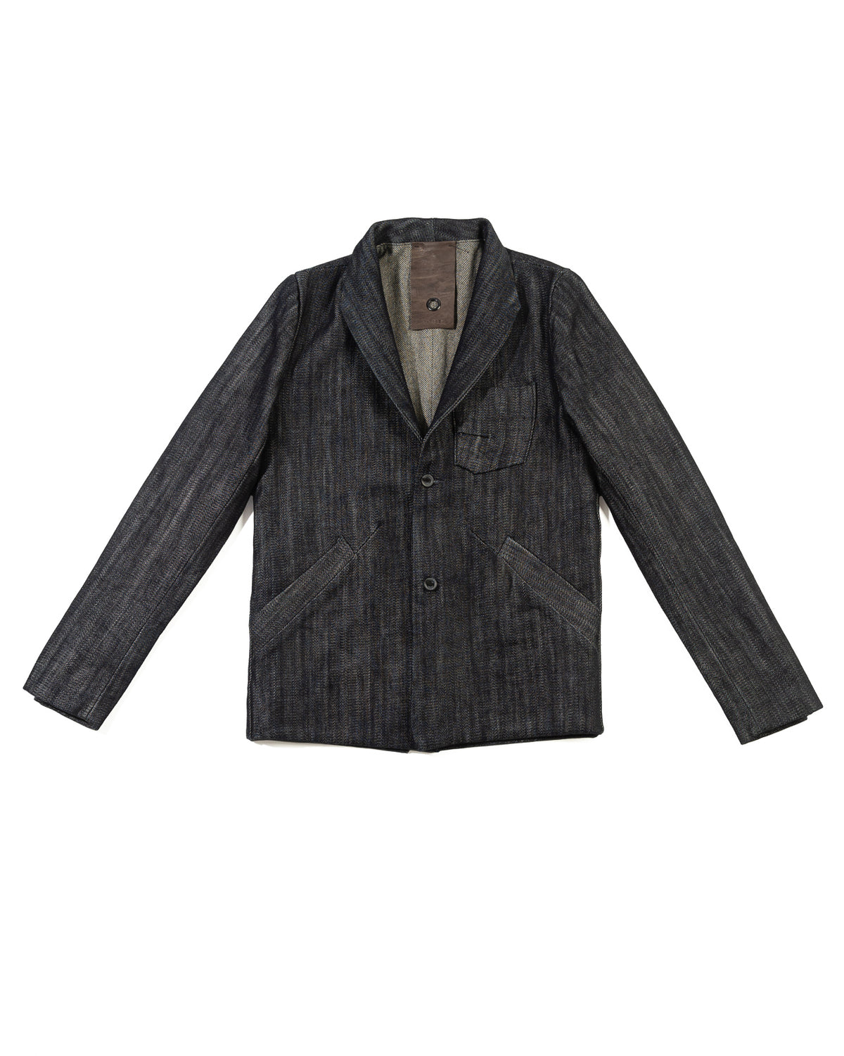 MATiAS Anacapa Blazer - Bleek Indigo Super Slub - Standard & Strange
