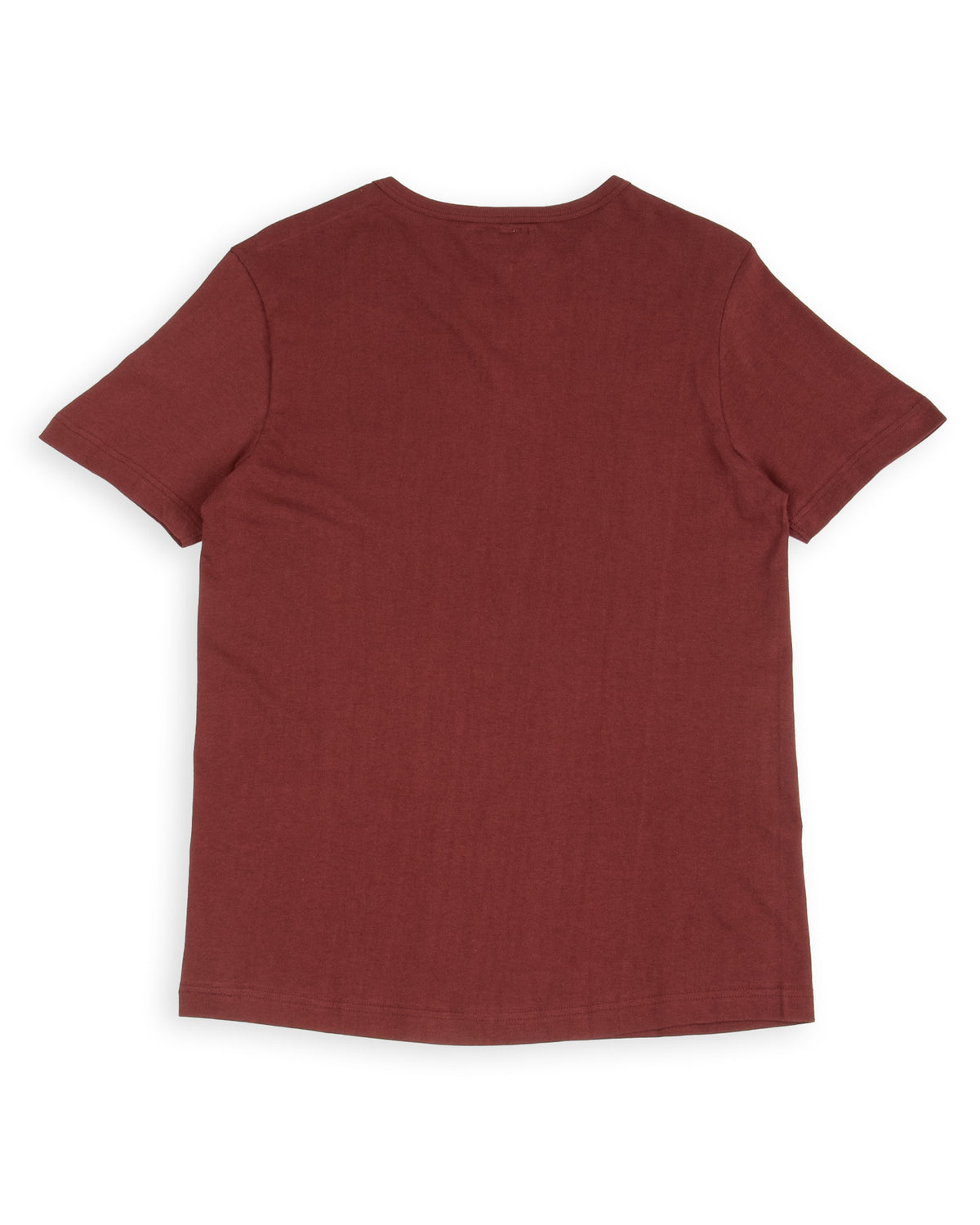 Merz b. Schwanen 1950s Lightweight Loopwheeled Tee - Burgundy - Standard & Strange