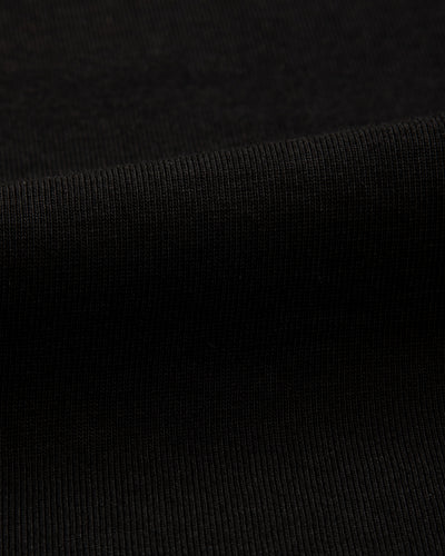 Merz b. Schwanen 215 Loopwheeled Classic Fit Midweight Tee - Deep Black - Standard & Strange