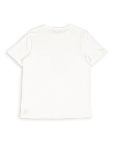 Merz b. Schwanen 215 Loopwheeled Classic Fit Midweight Tee - White - Standard & Strange