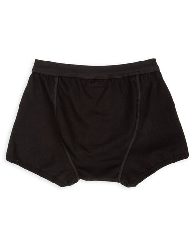 Merz b. Schwanen 254 Loopwheeled Loopwheeled Boxer Brief - Deep Black - Standard & Strange