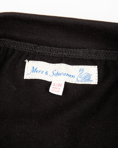 Merz b. Schwanen 254 Loopwheeled Loopwheeled Boxer Brief - Deep Black - Standard & Strange
