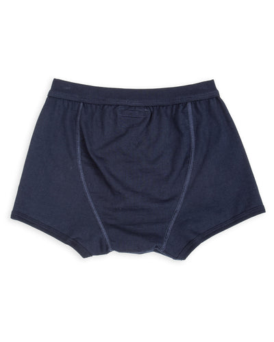 Merz b. Schwanen 254 Loopwheeled Loopwheeled Boxer Brief - Ink Blue - Standard & Strange