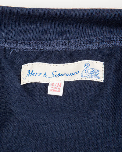 Merz b. Schwanen 255 Loopwheeled Mid-weight Button Fly Boxer - Ink Blue - Standard & Strange