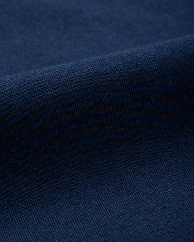 Merz b. Schwanen 2M15C Cropped Vintage Machine Jersey T-Shirt - Ink Blue - Standard & Strange