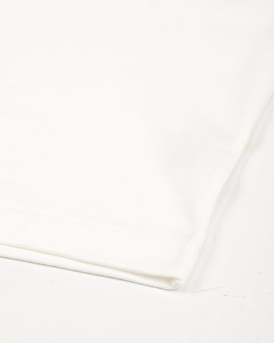Merz b. Schwanen 2M15C Cropped Vintage Machine Jersey T-Shirt - White - Standard & Strange