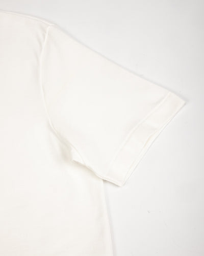 Merz b. Schwanen 2M15C Cropped Vintage Machine Jersey T-Shirt - White - Standard & Strange