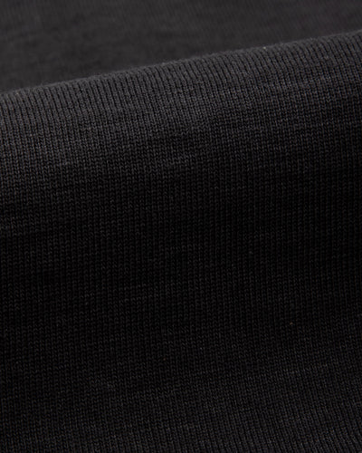 Merz b. Schwanen 2S08 Loopwheeled Relaxed Fit Heavyweight L/S Henley - Charcoal - Standard & Strange