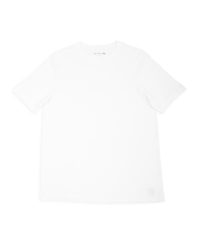 Merz b. Schwanen 1940s Relaxed Fit Loopwheeled Tee - White - Standard & Strange