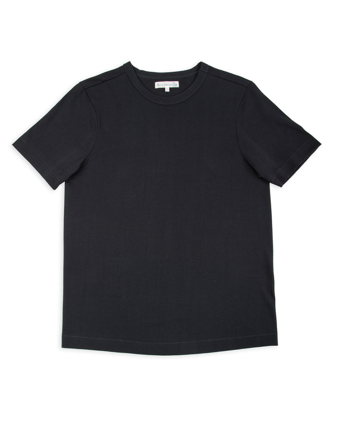 Merz b. Schwanen 214 Classic Fit Loopwheeled 7.2 oz tee - Charcoal - Standard & Strange